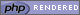 PHP rendered